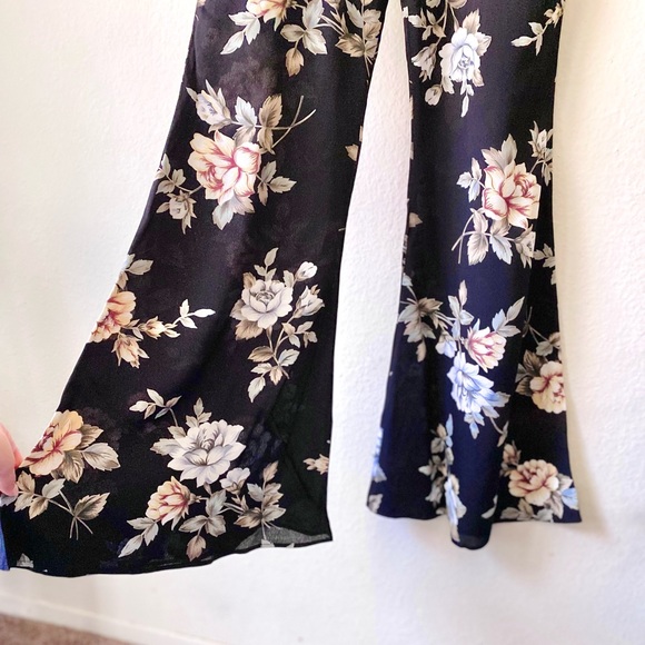 FLYNN SKYE Party Overalls in “Black Floral” - Picture 8 of 13